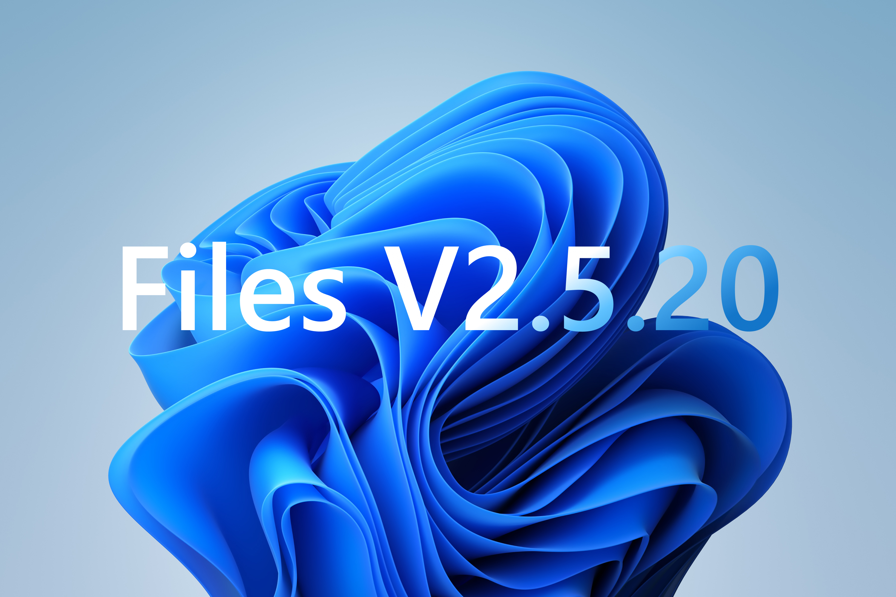 Announcing Files, version 2.5.20 thumbnail