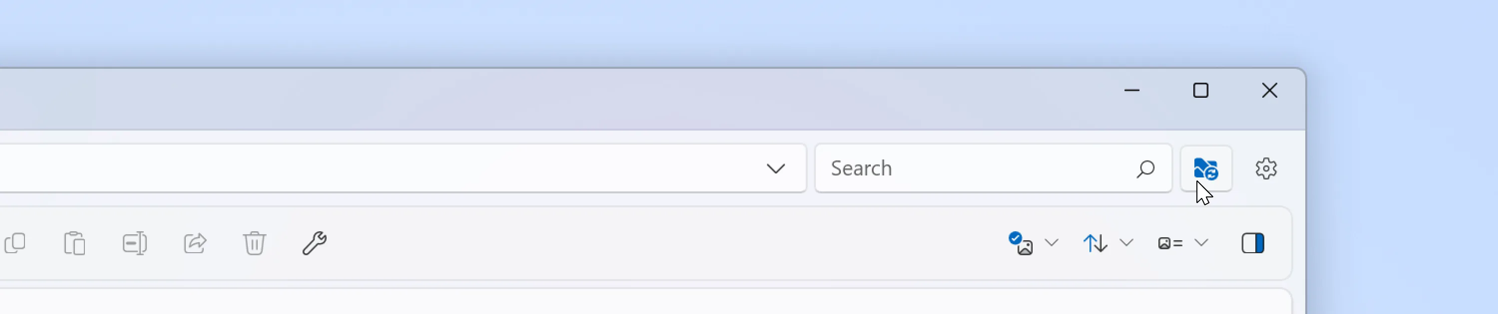 Update Files button